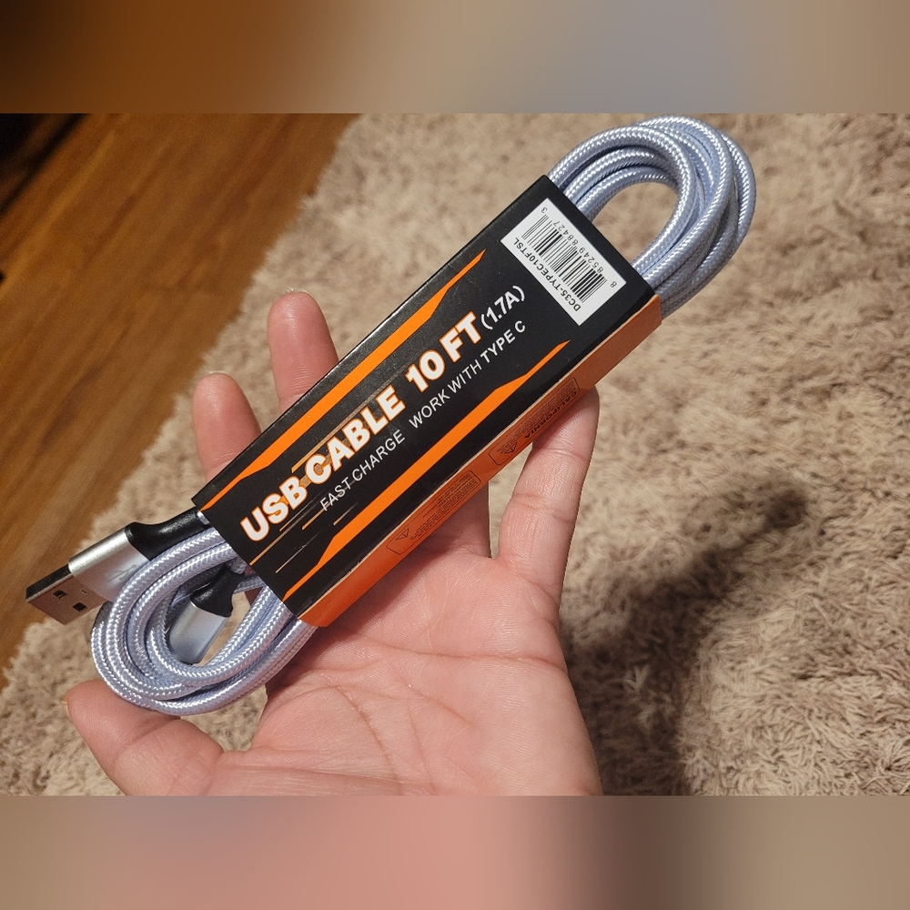 USB Type-C Cable 10ft - Picture 2 of 7